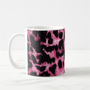 Nahtloses Muster aus Leopard Kaffeetasse