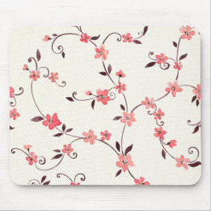 Nahtloses Muster des Aquarells mit angeredetem Mousepad