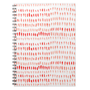 Nahtloses Muster für Wasserfarben Notizblock