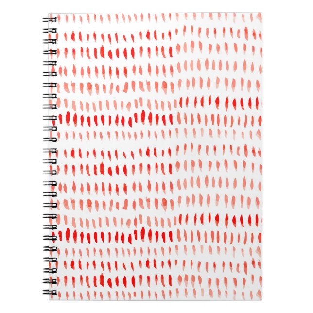 Nahtloses Muster für Wasserfarben Notizblock (Vorderseite)