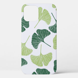 Nahtloses Muster Green Ginkgo Biloba  Case-Mate iPhone Hülle