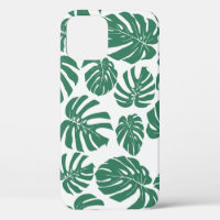 Nahtloses Muster mit Blätter von Monstera. Decorat