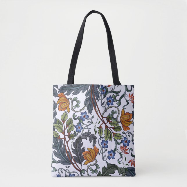 Nahtloses Muster mit Blume im Art Deko Stil. M (Vorderseite)