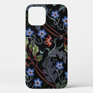 Nahtloses Muster mit Blumen im Art Deco-Stil. M Case-Mate iPhone Hülle