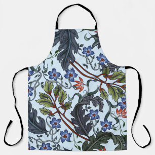 Nahtloses Muster mit Blumen im Art Deco-Stil. M Schürze