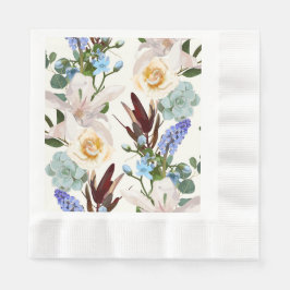 Nahtloses Muster mit detaillierten handgezeichnete Serviette