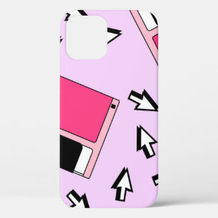 Nahtloses Muster mit farbiger Diskette im Dämpfe Case-Mate iPhone Hülle