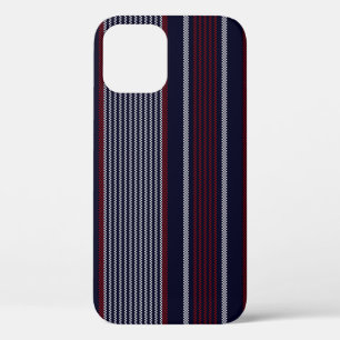 Nahtloses Muster, mit Marineblau, oder Case-Mate iPhone Hülle