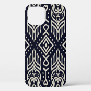 Nahtloses Muster mit Stickerei. Ikat Fabric. Eth Case-Mate iPhone Hülle
