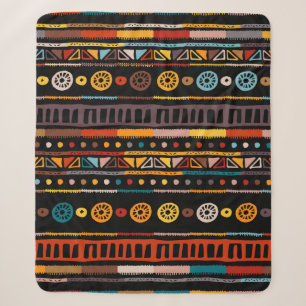 Nahtloses Muster mit verzierter Lotus-Blume. ayurv Sherpadecke