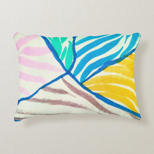 Nahtloses Muster mit Vintagen Schlüsseln und Schlö Dekokissen (Vorderseite)