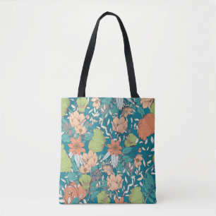 Nahtloses Musterdesign mit handgezeichneten Blume
