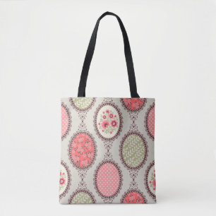 Nahtloses Patchwork-Blumen-Vintage-Muster. Vintage