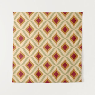 Nahtloses retro-ornamentales Muster, vintage Illus Wandteppich