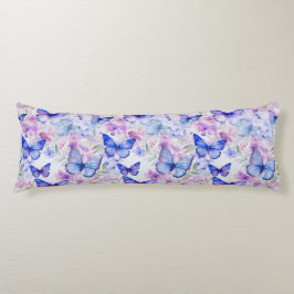 Nahtloses Schmetterlingsmuster Kissen