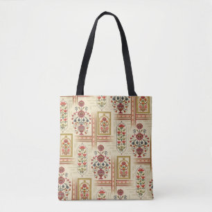 Nahtloses schönes Mughal-Blume-Motiv mit Pattern