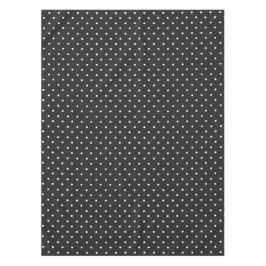 Nahtloses Schwarz-Weiß-Polka-Punkt-Muster  Tischdecke