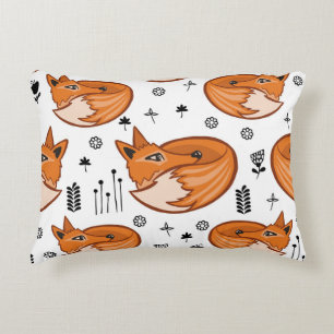 Nahtloses skandinavisches Muster. Kinderhintergrun Dekokissen