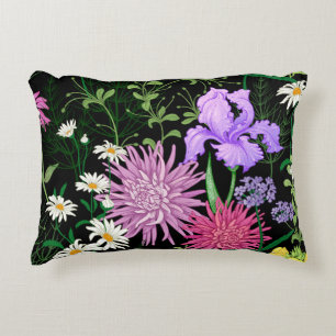 Nahtloses Sommermuster. Wilde Blume Kamille, h Dekokissen