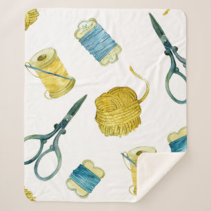 Nahtloses Stricken Sherpadecke