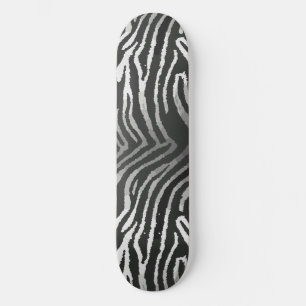 Nahtloses Tigerstreifenmuster Skateboard