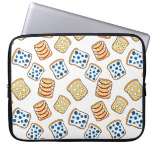 Nahtloses Toastmuster Laptopschutzhülle