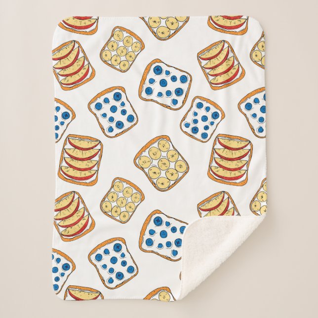 Nahtloses Toastmuster Sherpadecke (Vorderseite)