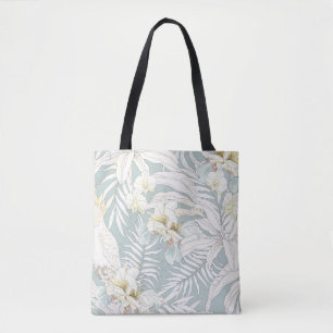 Nahtloses tropisches Muster mit Blumen Orchidee, F