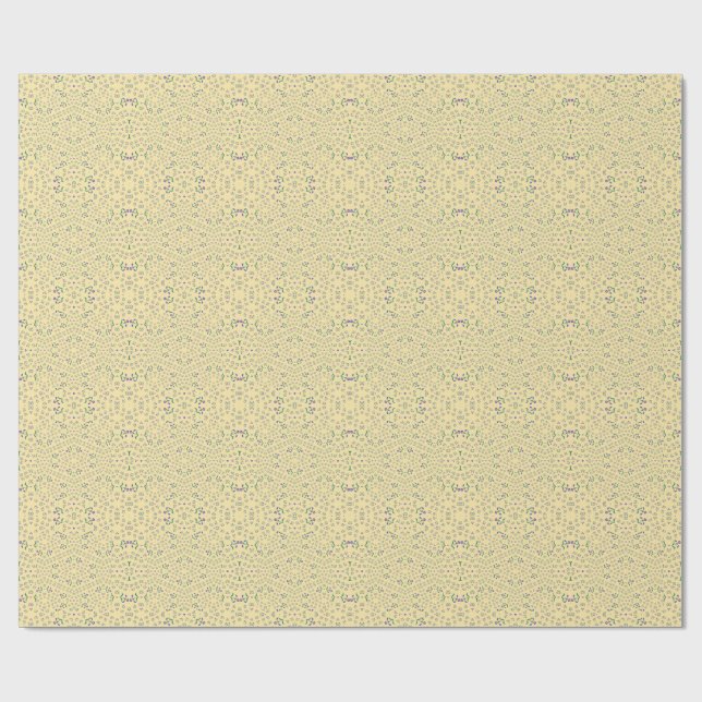 nahtloses Vektormuster Blumen Design  Geschenkpapier (Flach)