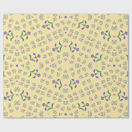 nahtloses Vektormuster Blumen Design  Geschenkpapier