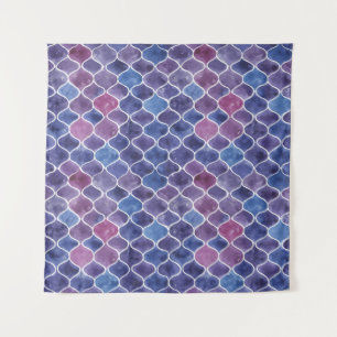 Nahtloses Violett-Muster Wandteppich