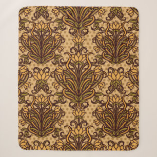 Nahtloses Wallpaper im Jugendstil, Vintage i Sherpadecke