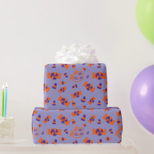 Nahtloses Wrapping Paper: Halloween-Candy-Leckerei Geschenkpapier