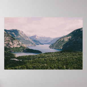 Nahuel Huapi, San Carlos de Bariloche, Argentinien Poster