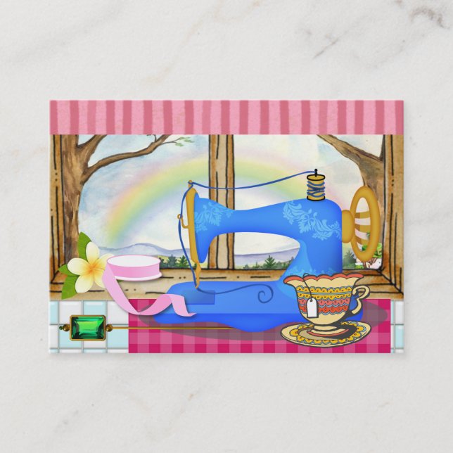 NähVisitenkarte Visitenkarte (Vorderseite)