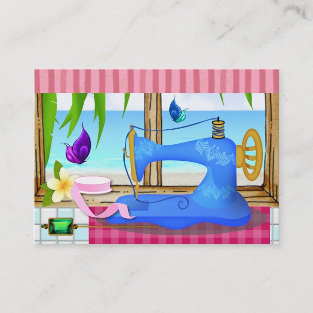 NähVisitenkarte Visitenkarte (Vorderseite)