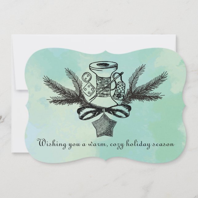 Nähvorstellungen Weihnachten handgefertigt mit Lie (Vorderseite)