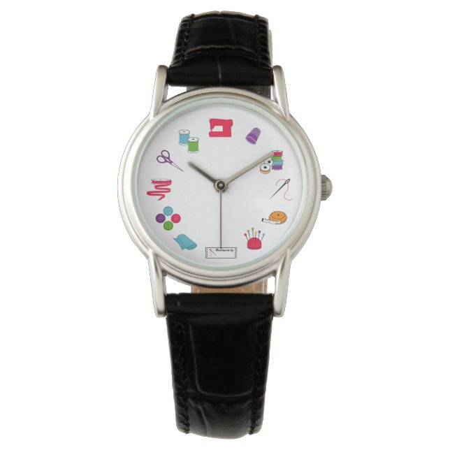 Nähzeit Armbanduhr (Vorderseite)