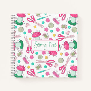 Nähzeit Spiral Notebook Notizbuch