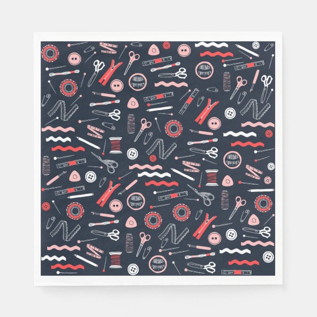Nähzubehör Papier Napkins Serviette (Vorderseite)