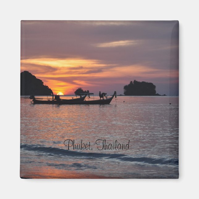 Nai Yang Beach, Phuket, Thailand Magnet (Vorne)