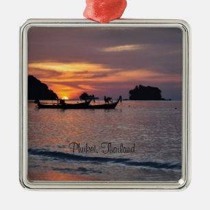 Nai Yang Beach, Phuket, Thailand Ornament Aus Metall