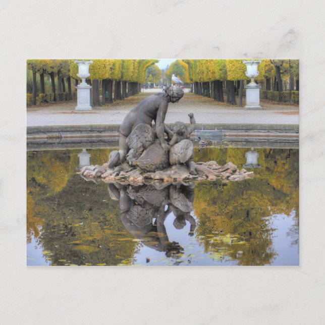 Naiad Fountain Postkarte (Vorderseite)