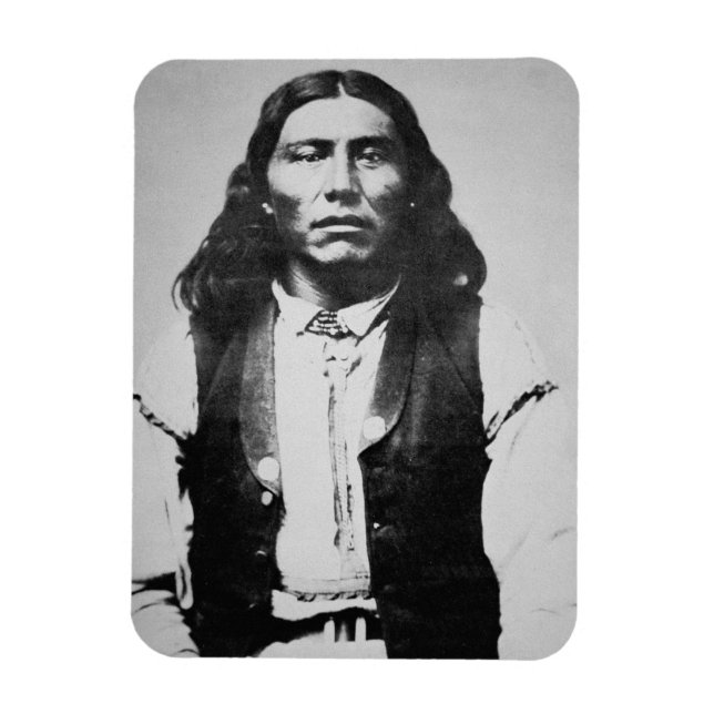 Naiche (d.1874) Chef der Chiricahua-Apaches von Magnet (Vertikal)