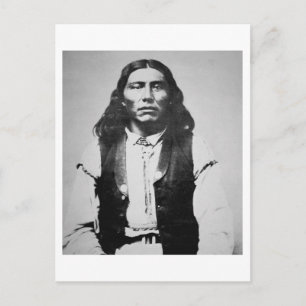 Naiche (d.1874) Chef der Chiricahua-Apaches von Postkarte