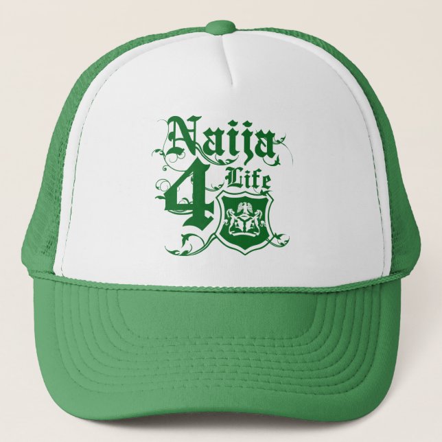 naija4life truckerkappe (Vorderseite)