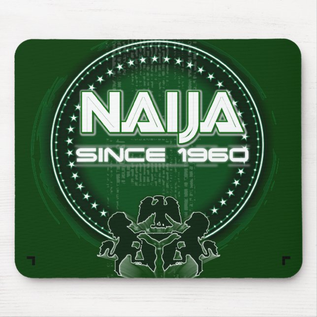 naija Mausunterlage Mousepad (Vorne)