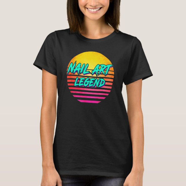 Nail Art T-Shirt (Vorderseite)
