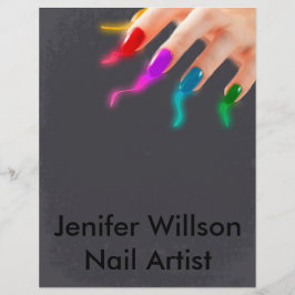 Nail Artist Flyer