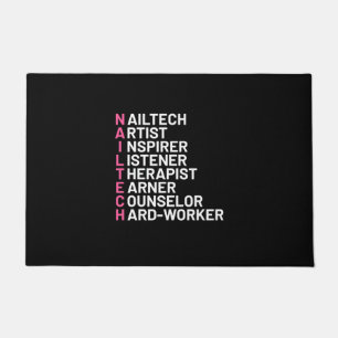 Nail Artist Inspirer Fußmatte